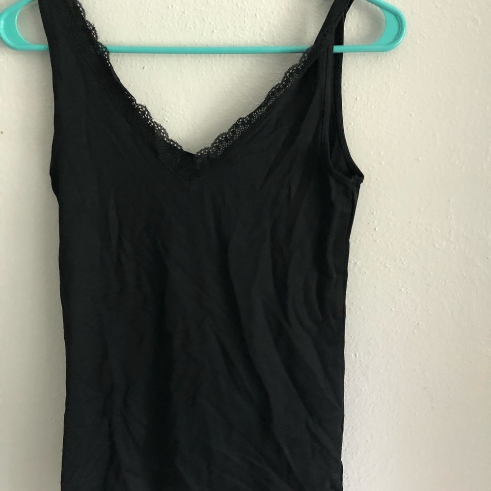 Banana republic silk lace tank